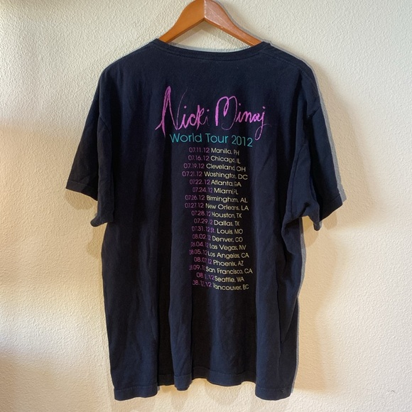 Nicki Minaj Official 2012 World Tour Shirt - Sz XL - Picture 2 of 2